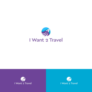 Logo Design by alitjuara for I Want 2 Travel | Design #24473598