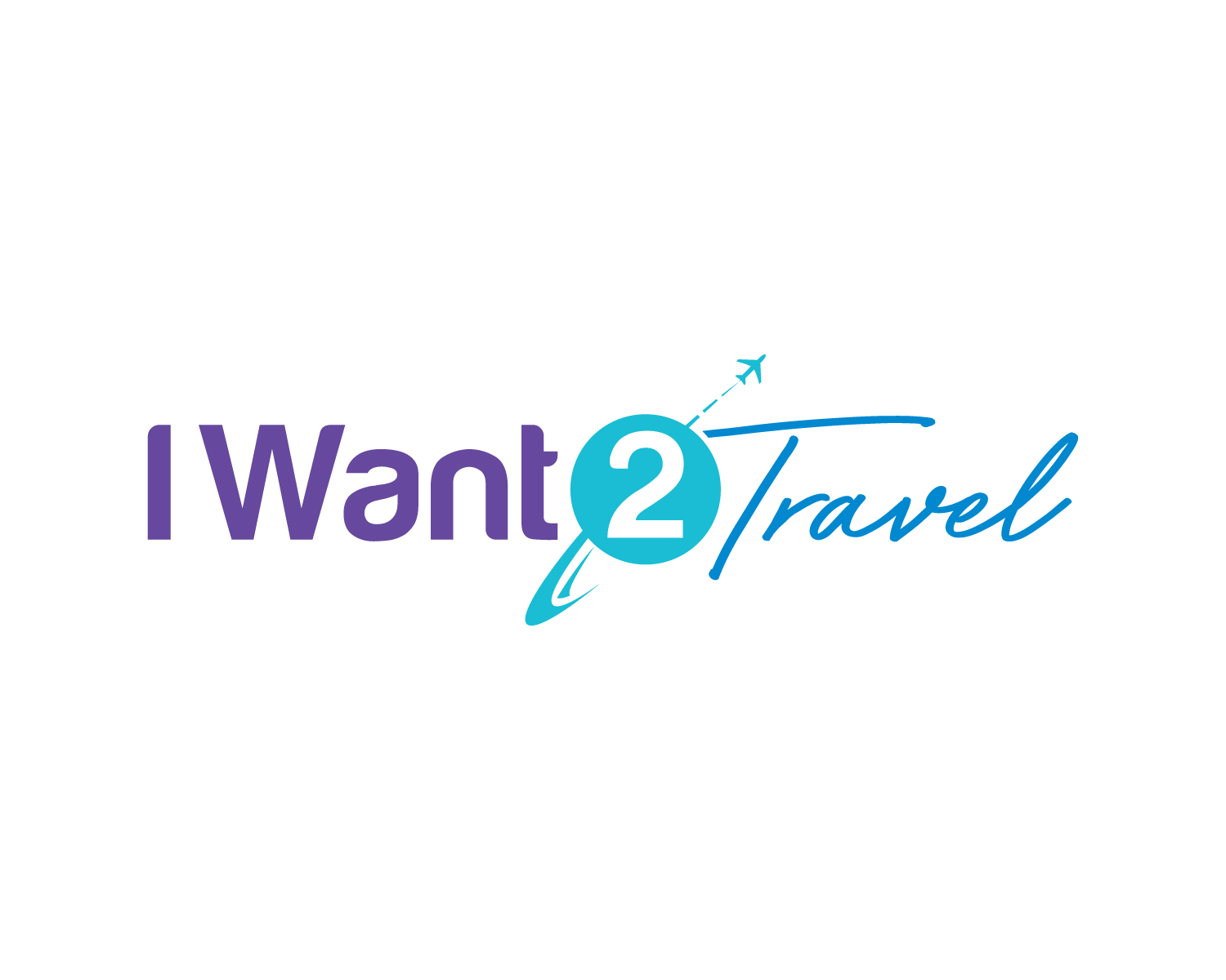 Logo Design by Atec for I Want 2 Travel | Design #24468589