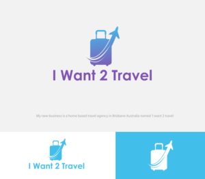 Logo-Design von Risallah für I Want 2 Travel | Design: #24462611