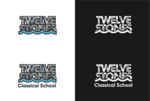 Twelve Stones Classical School | Logo Design by Ritme