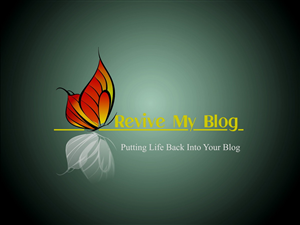 Logo Design by Cristian Muresan for Revive My Blog | Design #62967