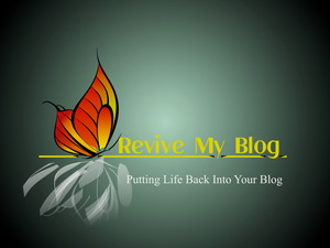 Logo Design by Cristian Muresan for Revive My Blog | Design: #62969