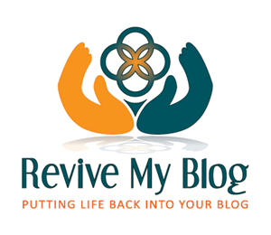 Logo Design by Olga Blankenship for Revive My Blog | Design #65223