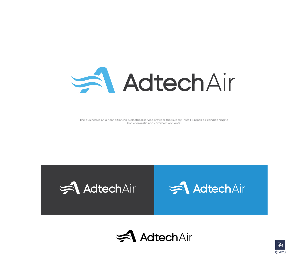 Logo Design by DiMartero for Adtech Australia Pty Limited - T/As Adtech Security & Electrical Services | Design #24493036