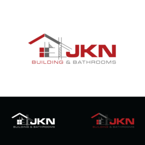 JKN Building & Bathrooms  | Logo Design by Rii