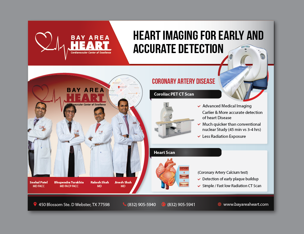 Advertisement Design by alex989 for Bay Area Heart | Design #24459703