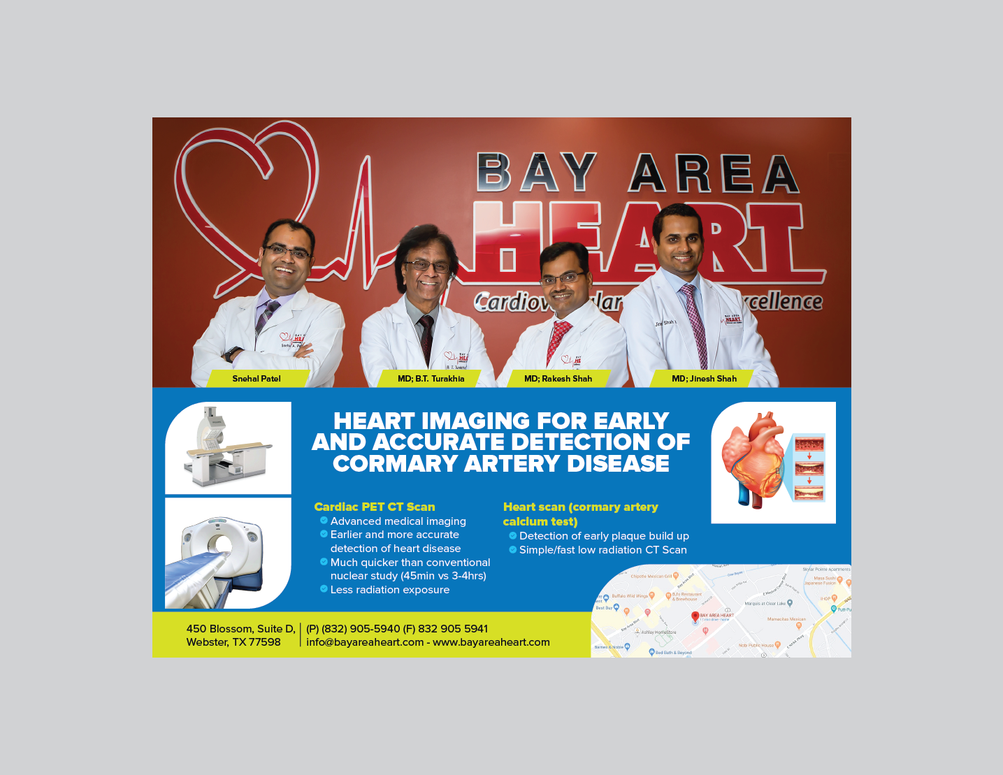 Advertisement Design by Benson M. for Bay Area Heart | Design #24456993