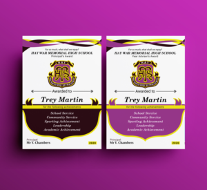 Redesign two student school awards | Grafik-Design von JK18