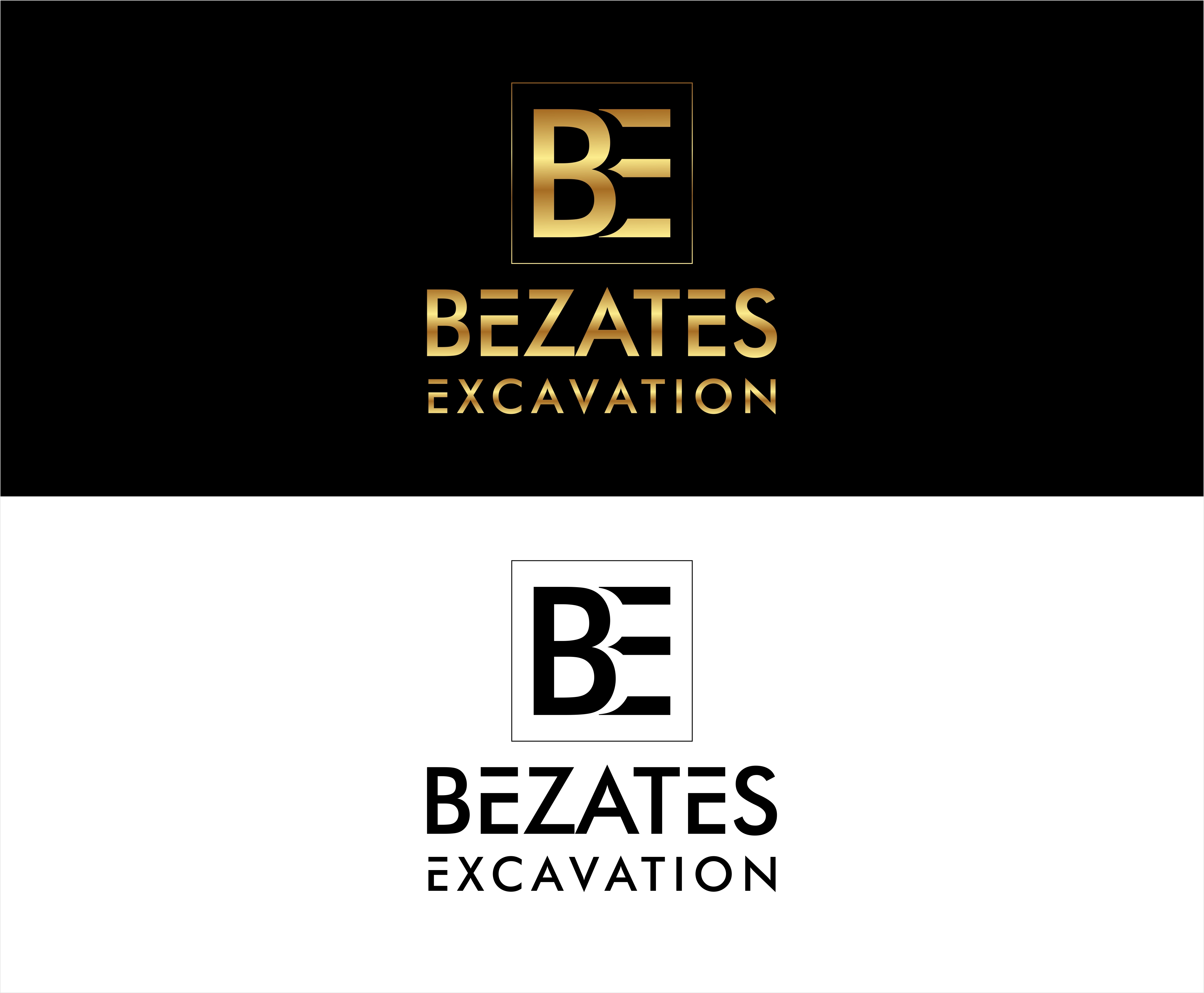 Logo-Design von vta für Bezates Excavation LLC | Design #24454805
