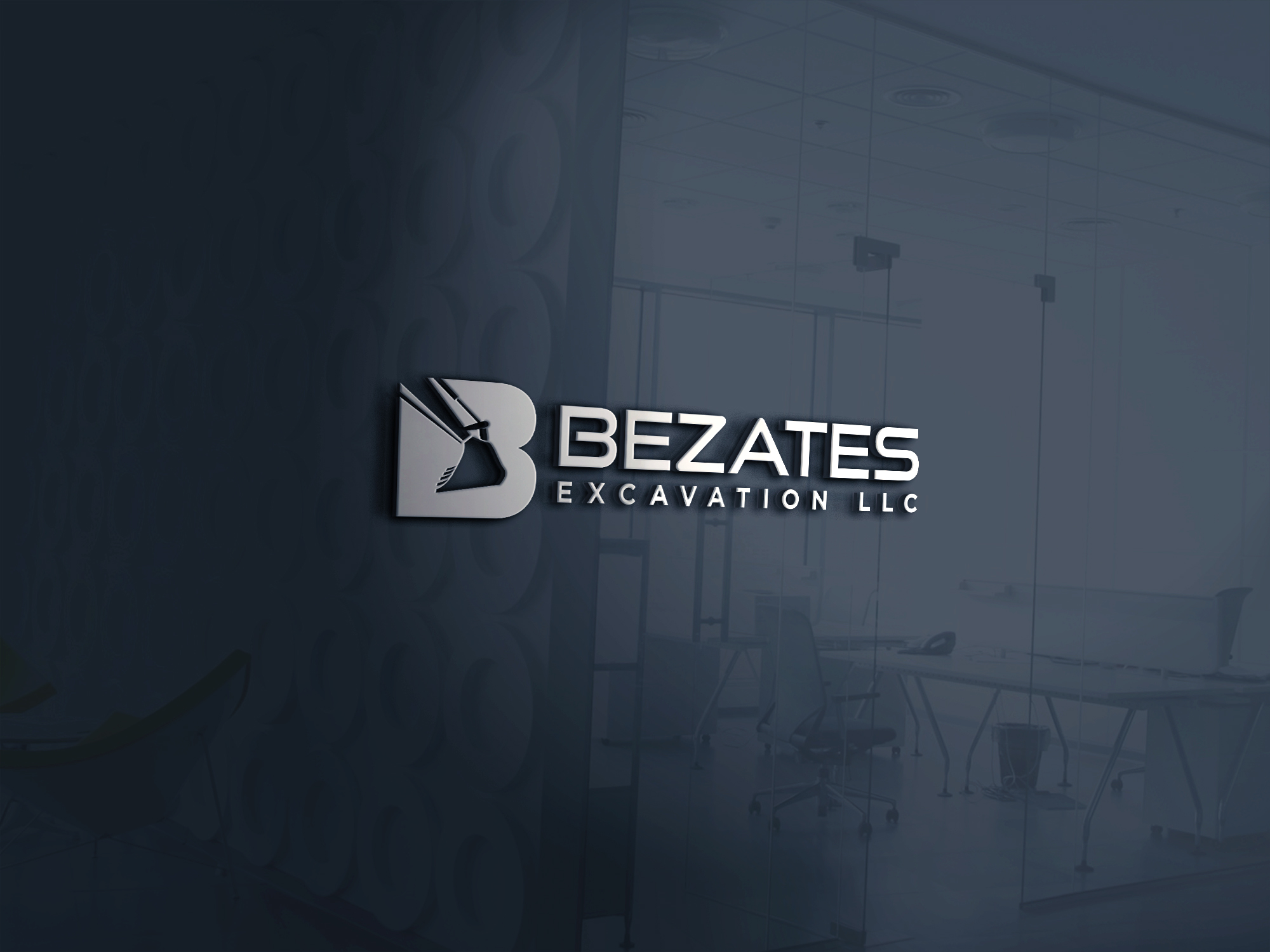 Logo Design by rastf2day for Bezates Excavation LLC | Design #24458667