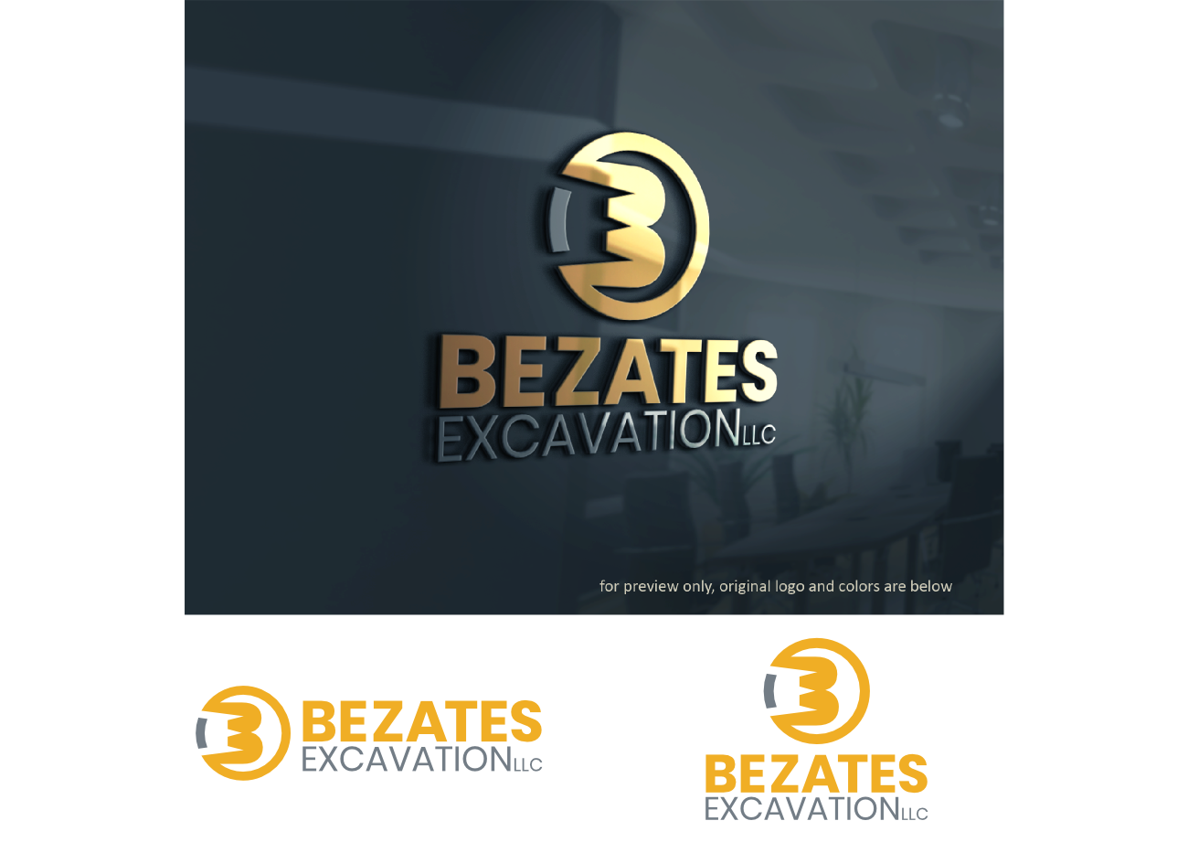 Logo Design by Gita. for Bezates Excavation LLC | Design #24452885