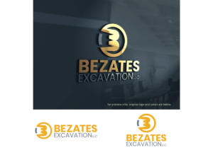 Logo Design by Gita. for Bezates Excavation LLC | Design: #24452885