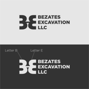 Logo Design by masimuda for Bezates Excavation LLC | Design: #24452854
