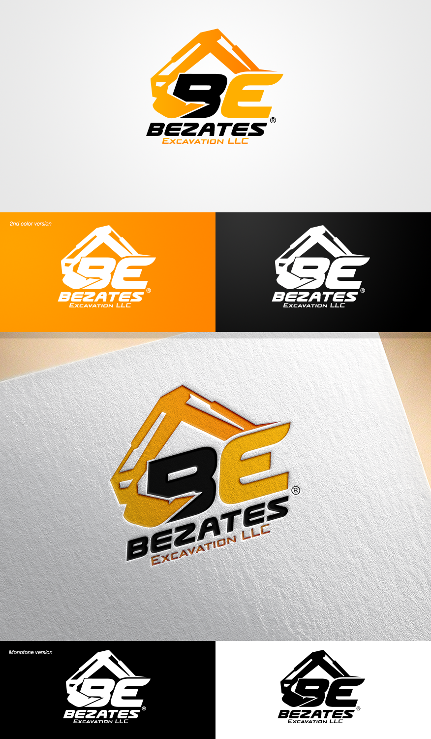 Design de Logo par creativerhythm pour Bezates Excavation LLC | Design #24461005