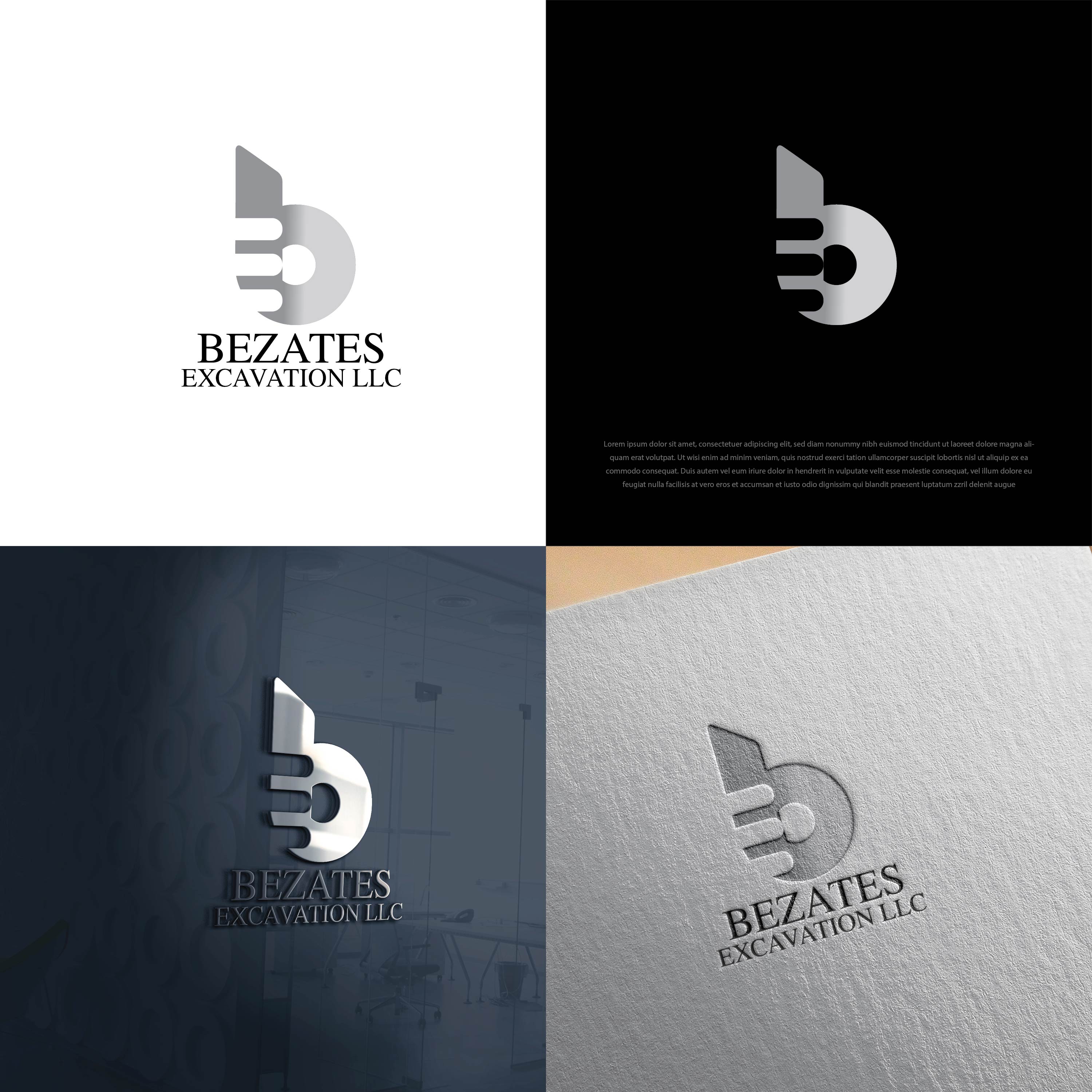 Logo Design by GayanDesign for Bezates Excavation LLC | Design #24452552