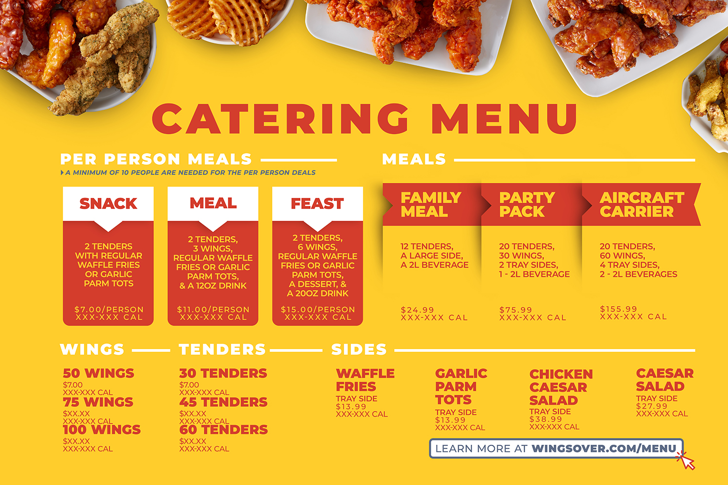 Menu Design by mrmrnjr for this project | Design #24667316