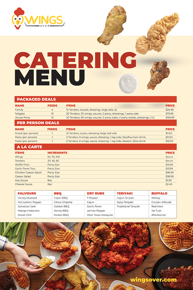 Menu Design by IG Creative Solutions for this project | Design #24471458