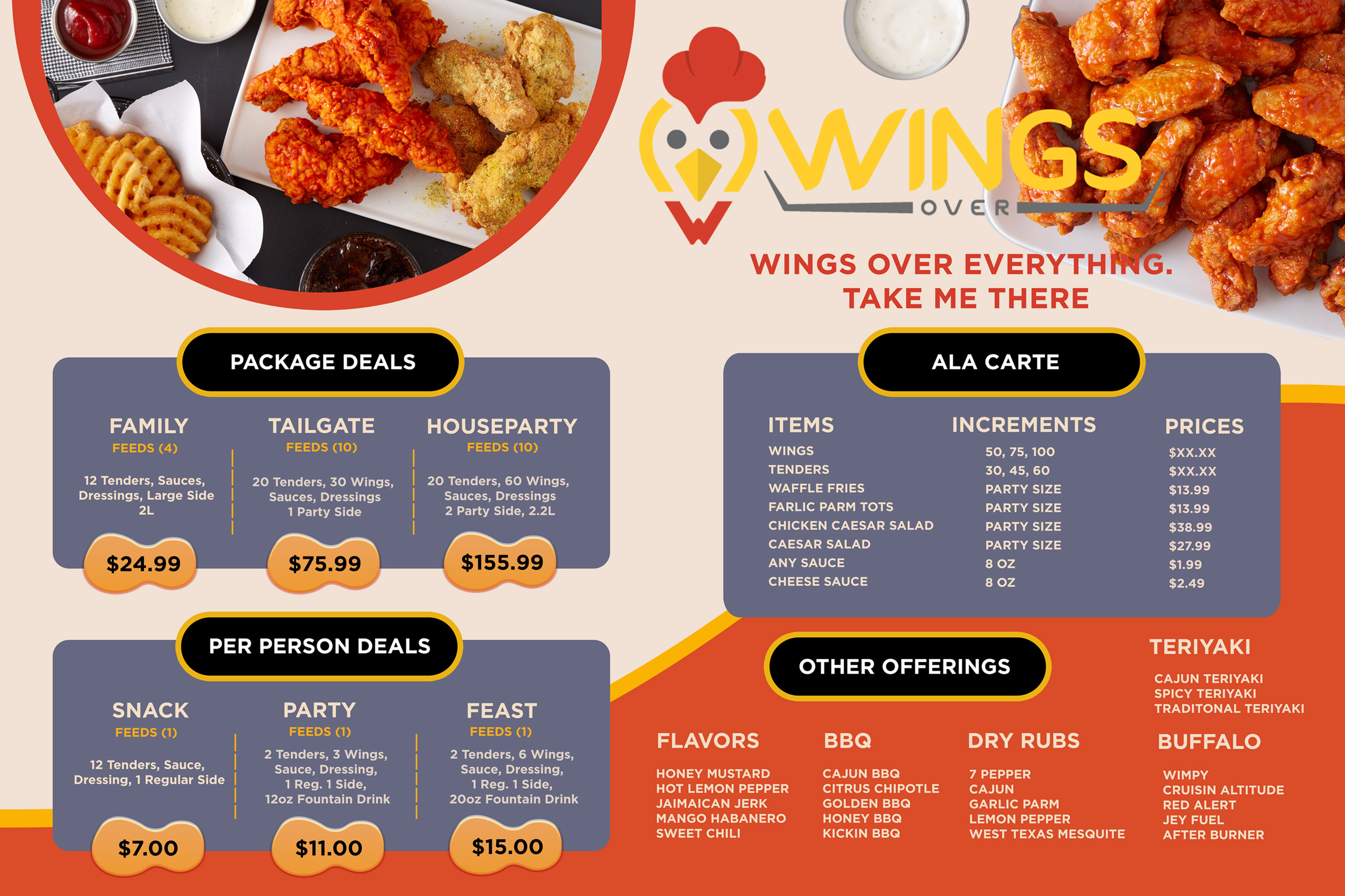 Menu Design by jancon 2 for this project | Design #24510614