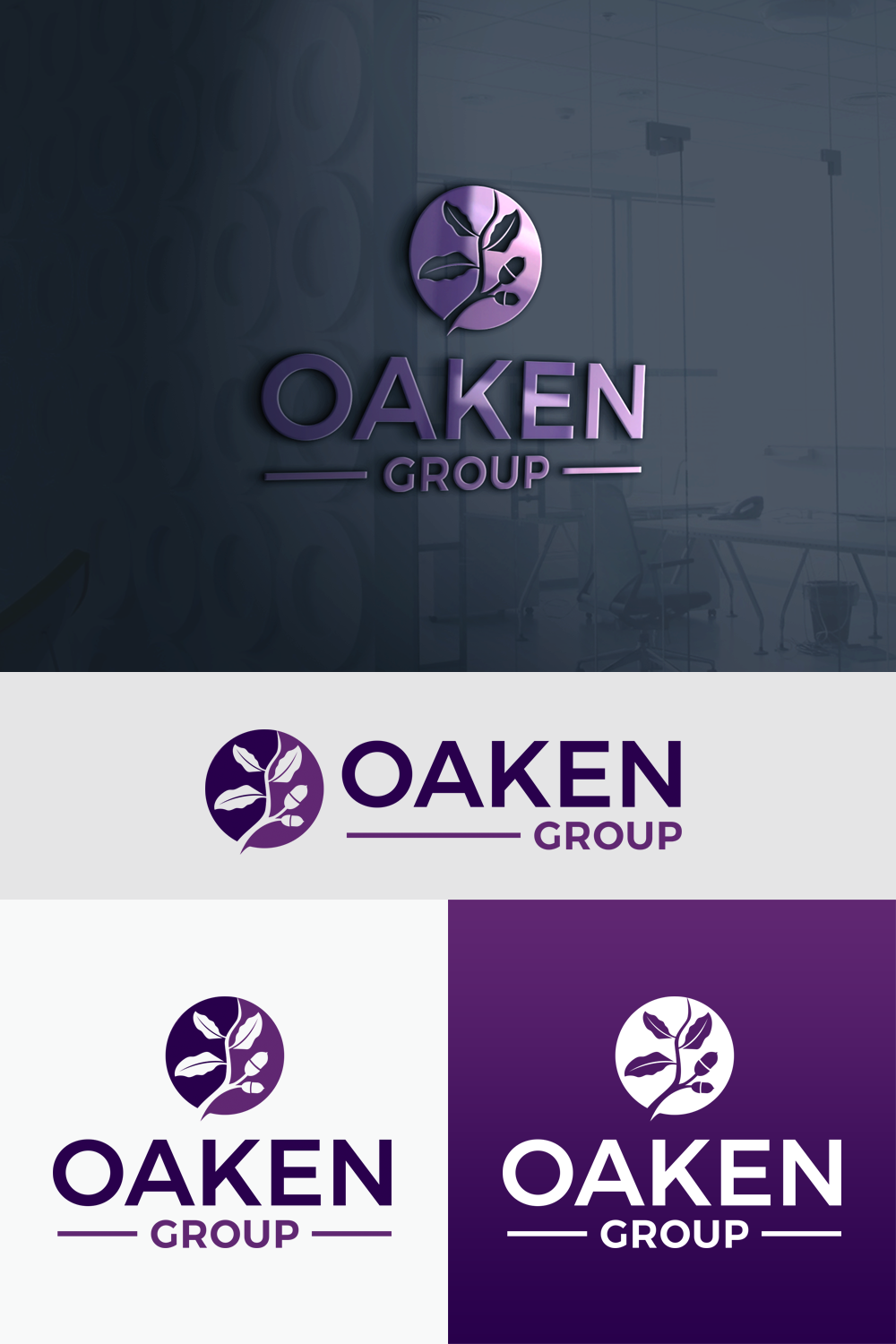 Diseño de Logo por Ethien para The Oaken Group | Diseño #24506005