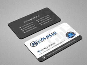 Business Card Design by Creations Box 2015 for Adonilee Credit Solutions, LLC. | Design: #24460187