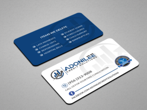 Business Card Design by Creations Box 2015 for Adonilee Credit Solutions, LLC. | Design: #24460188