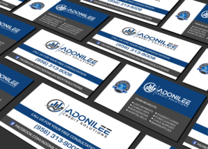 Business Card Design by Creations Box 2015 for Adonilee Credit Solutions, LLC. | Design: #24462170