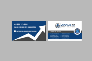 Business Card Design by Creations Box 2015 for Adonilee Credit Solutions, LLC. | Design: #24462602