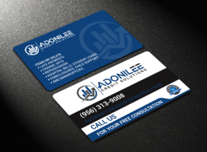 Business Card Design by Imagine design000 for Adonilee Credit Solutions, LLC. | Design: #24455036