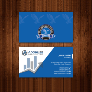 Business Card Design by Design Shovro for Adonilee Credit Solutions, LLC. | Design: #24461001