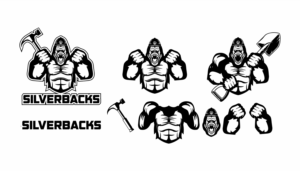 Silverbacks  | Diseño de Camiseta por Malik 11