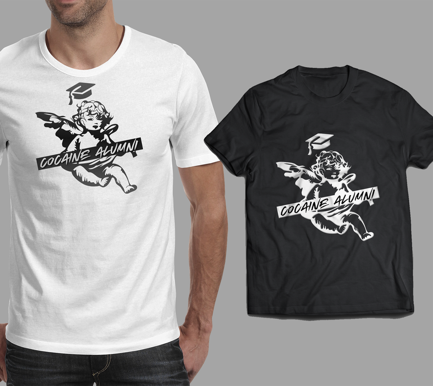 T-Shirt-Design von SamyPhotoshop für Caine Alumni | Design #24473178