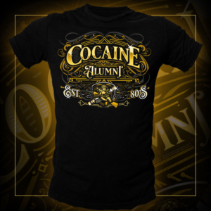 CocaineAlumni /Caine alumni   | T-shirt Design by EzaiLX