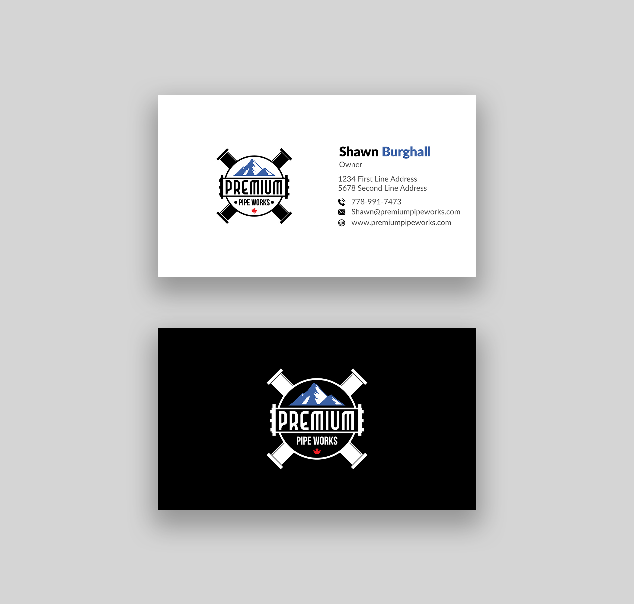 Business Card Design by Musa. A for this project | Design #24475650