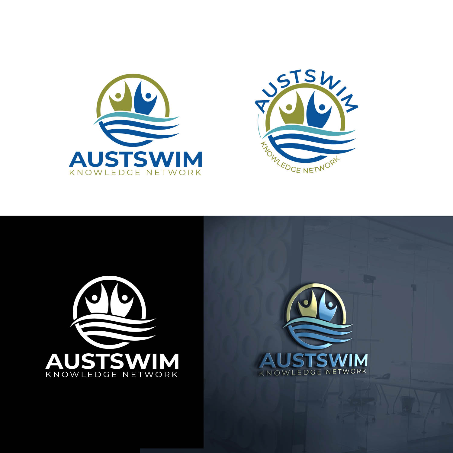Logo Design by Finley Johnson for AUSTSWIM | Design #24484353