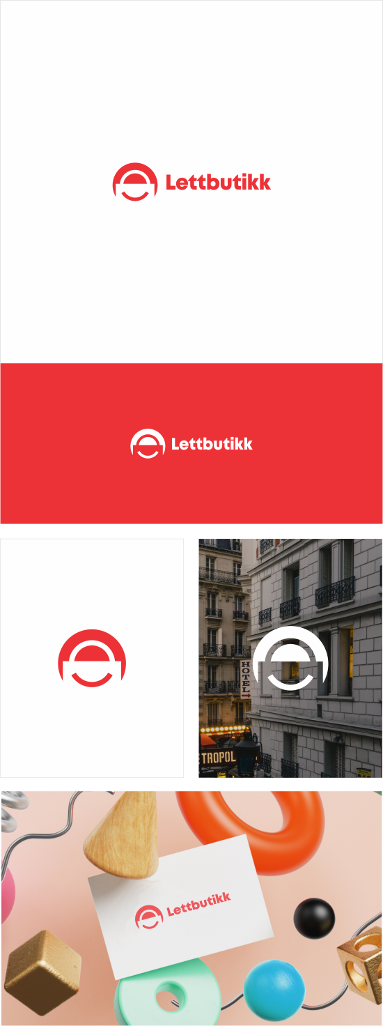 Logo Design by Naavyd for Lettbutik AS | Design #24468198