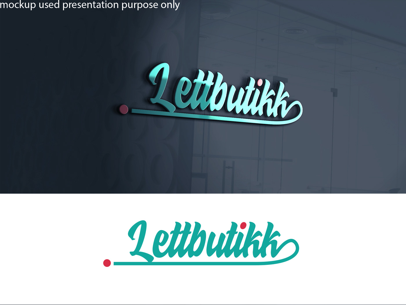 Logo Design by Rubia@ for Lettbutik AS | Design #24464869