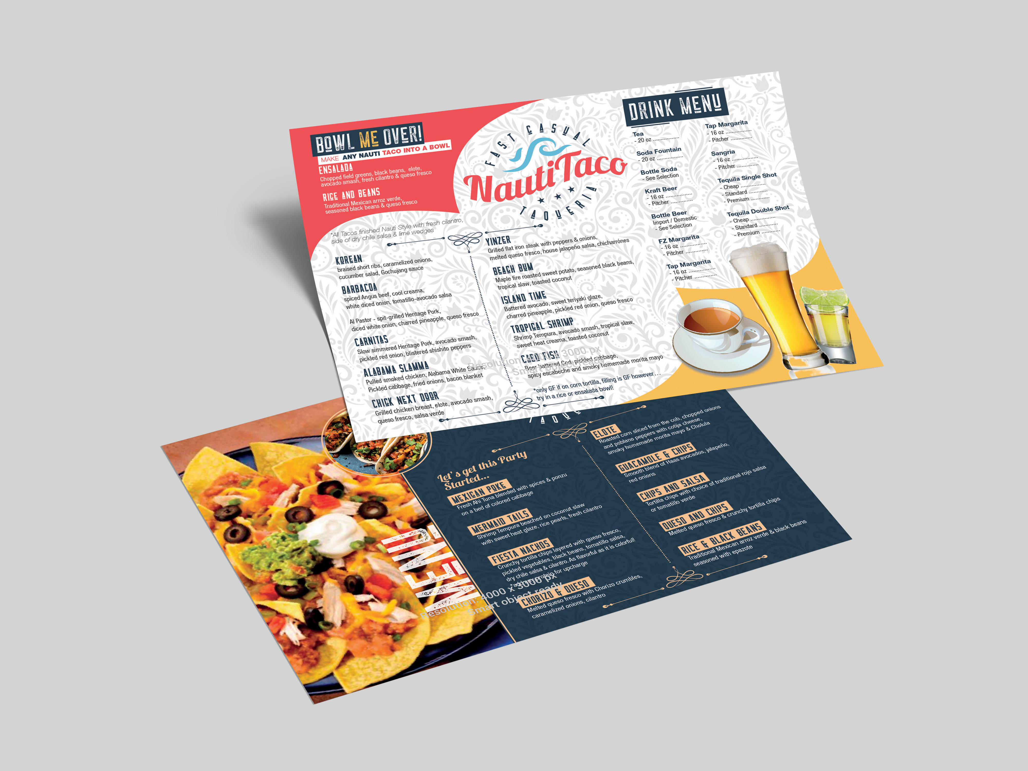 Design de Menu par keimaps pour Nauti Taco | Design #24484881