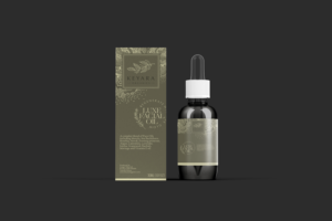   Luxury Face Oil Label  | Label Design by mrmrnjr