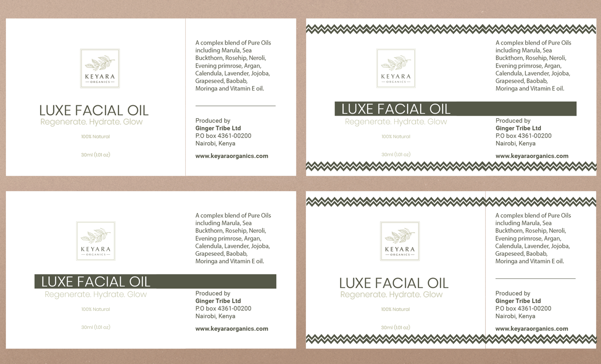Label Design by vecaksdesign for Keyara Organics | Design #24463872