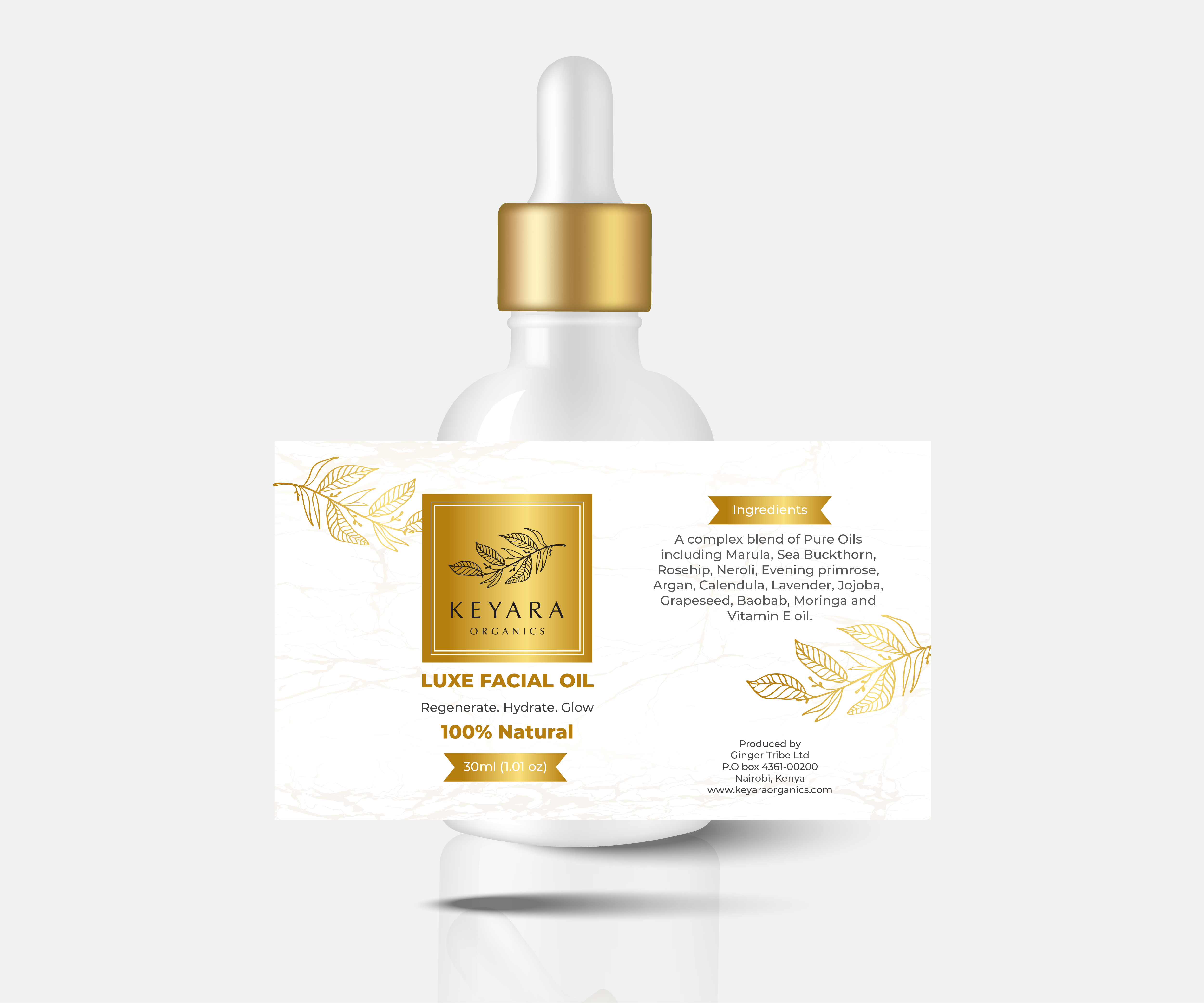 Label Design by Okeowo.sv for Keyara Organics | Design #24487685