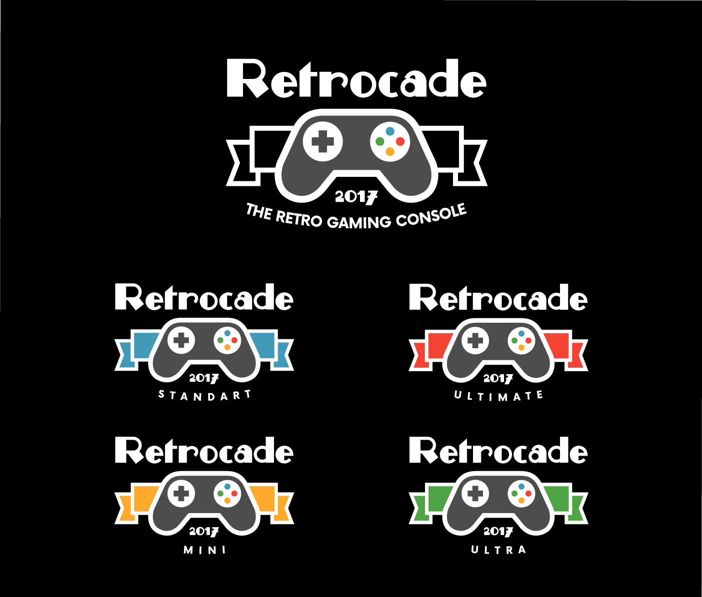 Logo Design by m-say for Retrocade | Design #24469987