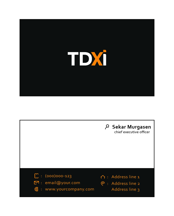 Business Card Design by Sekar for this project | Design #24462298