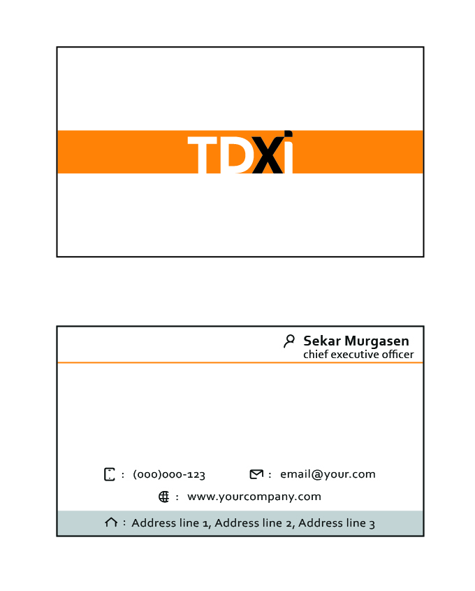 Business Card Design by Sekar for this project | Design #24462315