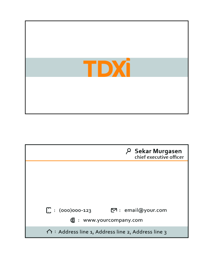 Business Card Design by Sekar for this project | Design #24462316