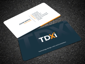 TDXi Business Cards | Diseño de Tarjeta de Presentación por Sandaruwan