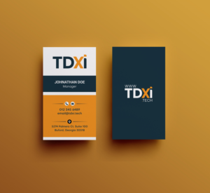 TDXi Business Cards | Diseño de Tarjeta de Presentación por JK18