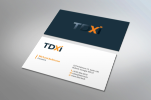 TDXi Business Cards | Business Card Design by MDesign