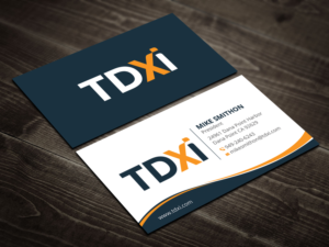 TDXi Business Cards | Business Card Design by DesignShout