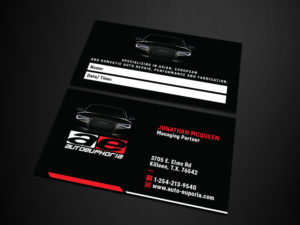 Design de Carte de Visite par Verified artistry (Design garden) pour Euphoria Auto Works LLC | Design : #24465483