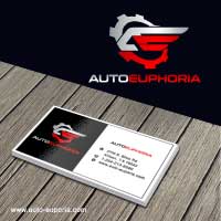 Visitenkarten-Design von abbygraphic für Euphoria Auto Works LLC | Design #24462930